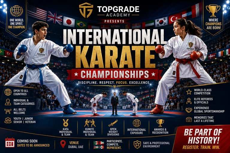International Karate Championships presented by Topgrade Academy