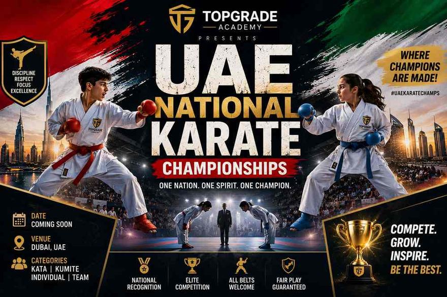UAE National Karate Championships presented by Topgrade Academy
